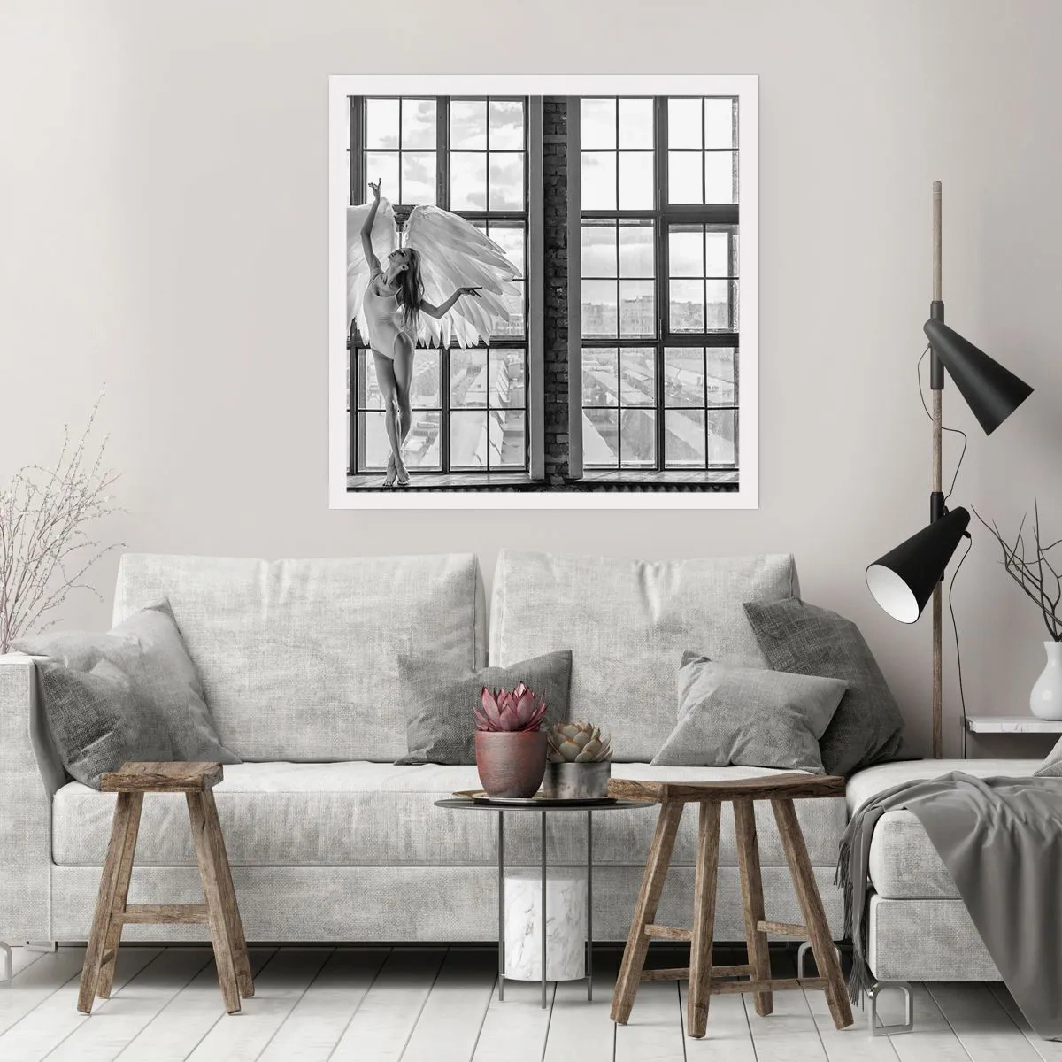 Poster - Orașul îngerilor dansatori? - 30x30 cm