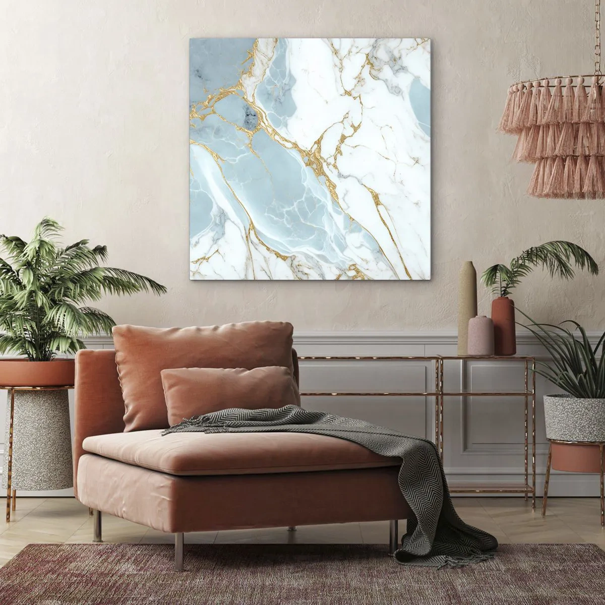 Tablou pe pânză - Bogăția pietrei - 30x30 cm