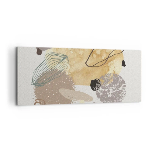 Tablou pe pânză - Fluiditatea aplicată - 120x50 cm