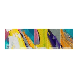 Mostră tapet Premium Sand - Anatomia luminii - Abstracția, Bucată, 3D - 100x30 cm