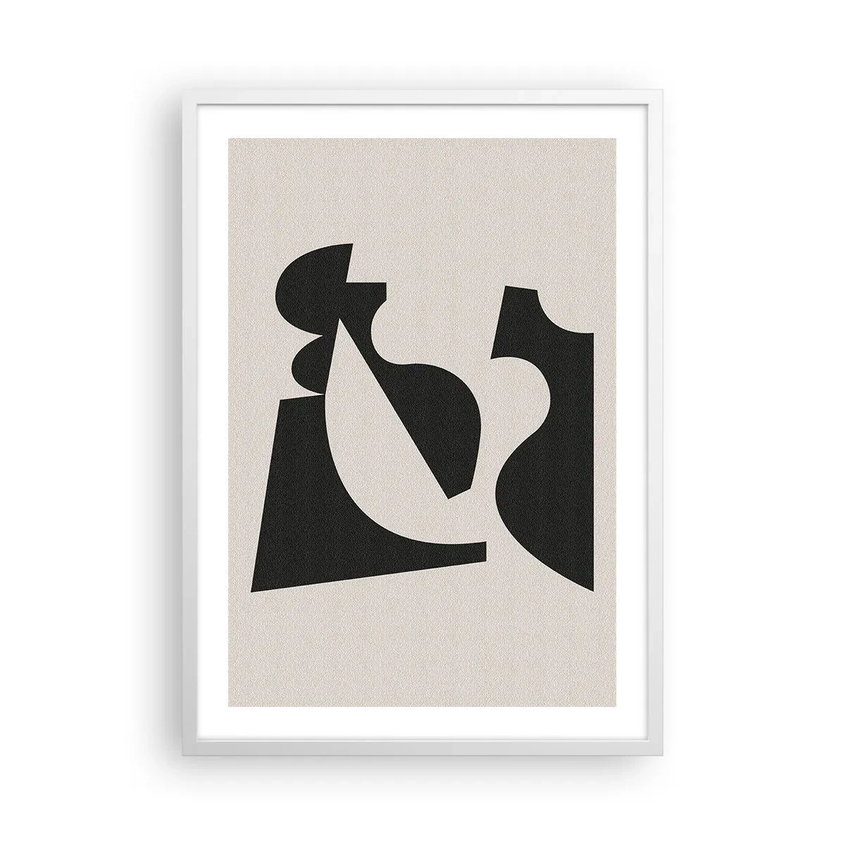 Poster în ramă albă - Pentru autoasamblare - 50x70 cm