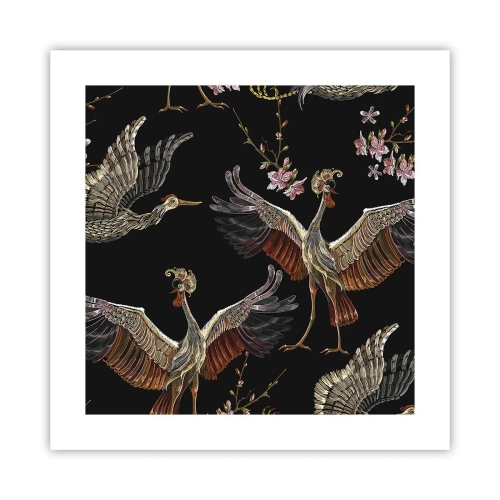 Poster - Pasăre de basm - 40x40 cm