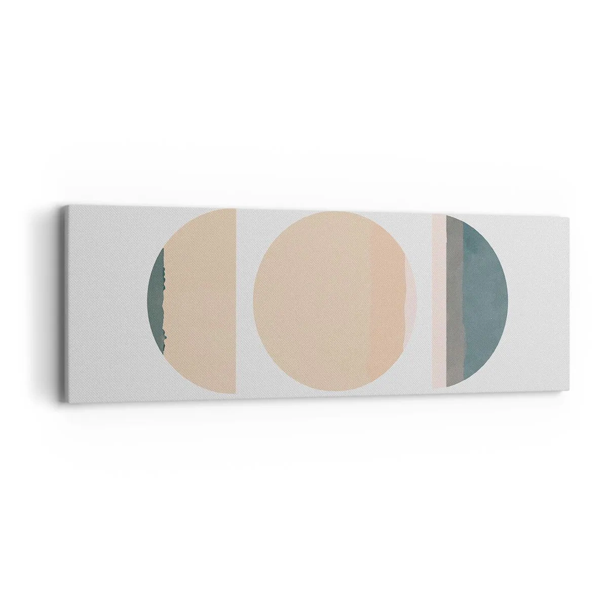 Tablou pe pânză - Roată cu roată - 90x30 cm