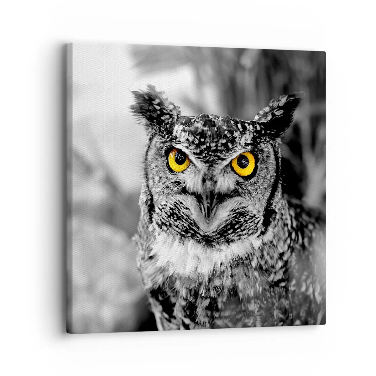 Tablou pe pânză - Nimic nu poate fi ascuns - 30x30 cm