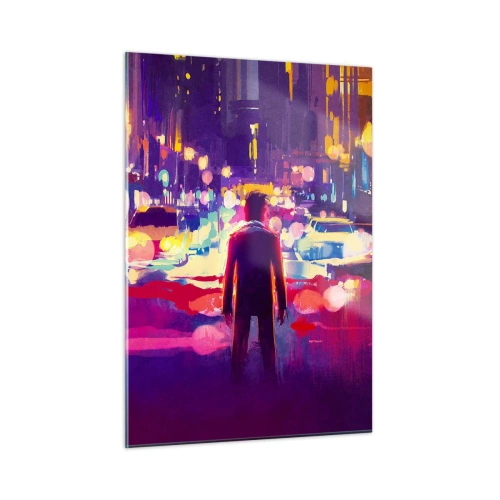 Tablou pe sticlă - Scufundat în lumină - 50x70 cm