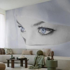 Tapet Premium Canvas - Direct din o mie și una de nopți - Femeie, Ochi, Cultură - 300x210 cm