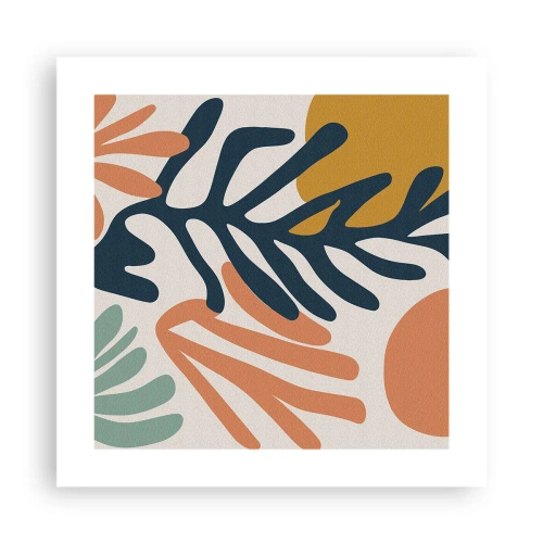 Poster - Mări de corali - 40x40 cm