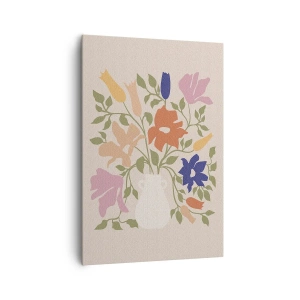Tablou pe pânză - Buchet delicat - 70x100 cm