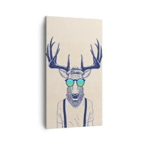 Tablou pe pânză - Și la cine te așteptai? - 45x80 cm