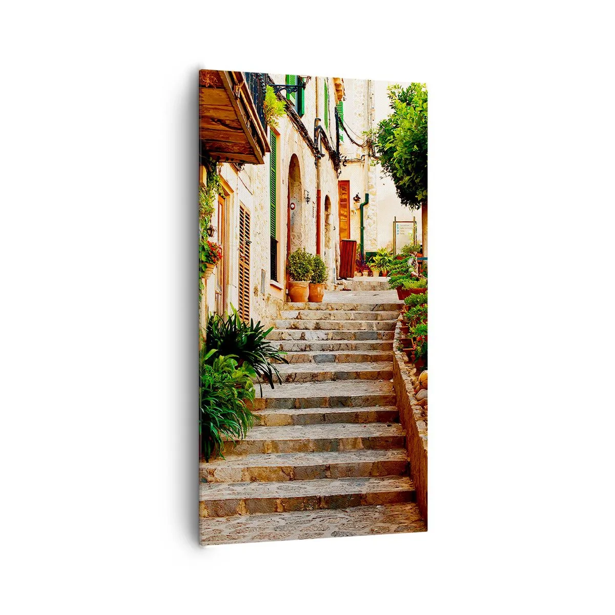 Tablou pe pânză - Magia unei vacanțe în Spania - 65x120 cm