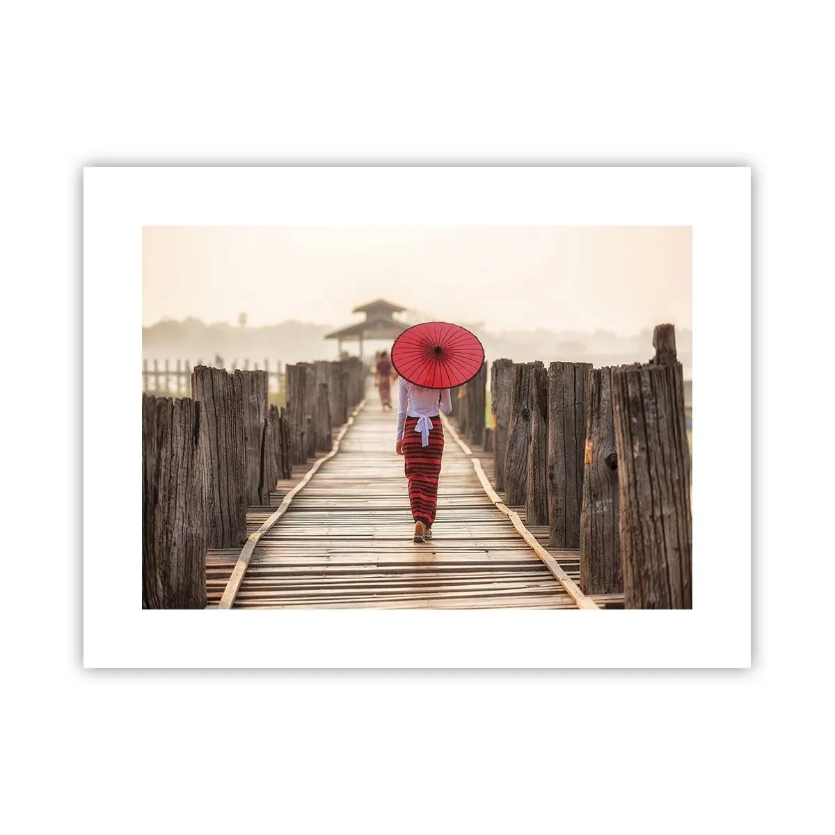 Poster - Pe podul vechi - 40x30 cm