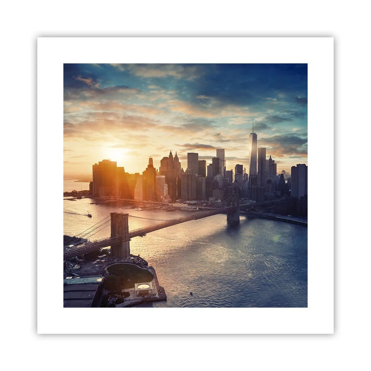 Poster - Un monument al culturii occidentale - 40x40 cm