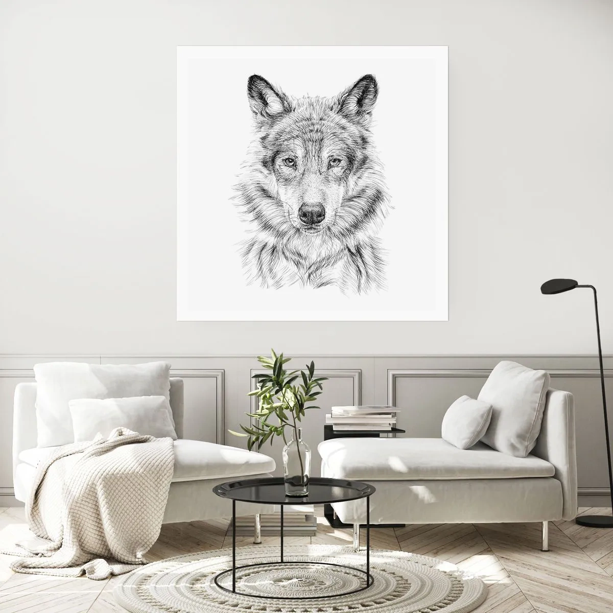 Poster - Un lider înnăscut - 30x30 cm