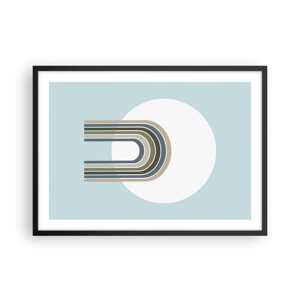 Poster în ramă neagră - Atracție irezistibilă - 70x50 cm