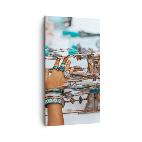 Tablou pe pânză - Comori locale - 45x80 cm