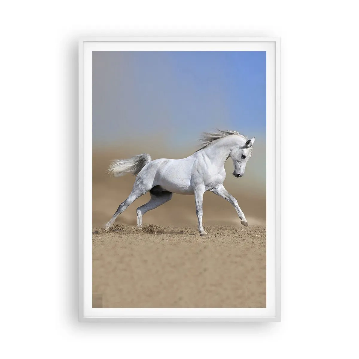 Poster în ramă albă - Cea mai frumoasă poveste arabă - 70x100 cm