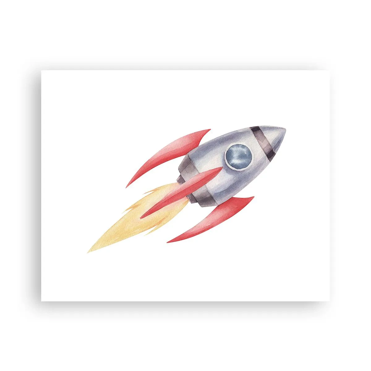 Poster - Mai sus, mai repede, mai departe - 50x40 cm