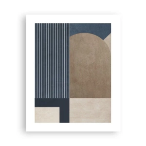 Poster - Compoziție de simplitate și rotunjime - 40x50 cm