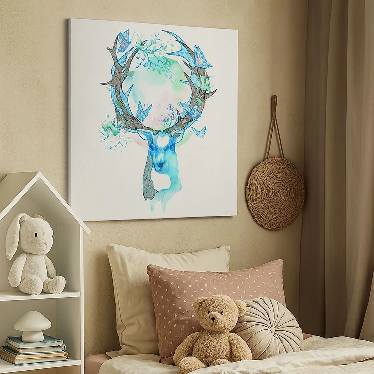 Tablou pe pânză - Forța și delicatețea naturii - 30x30 cm