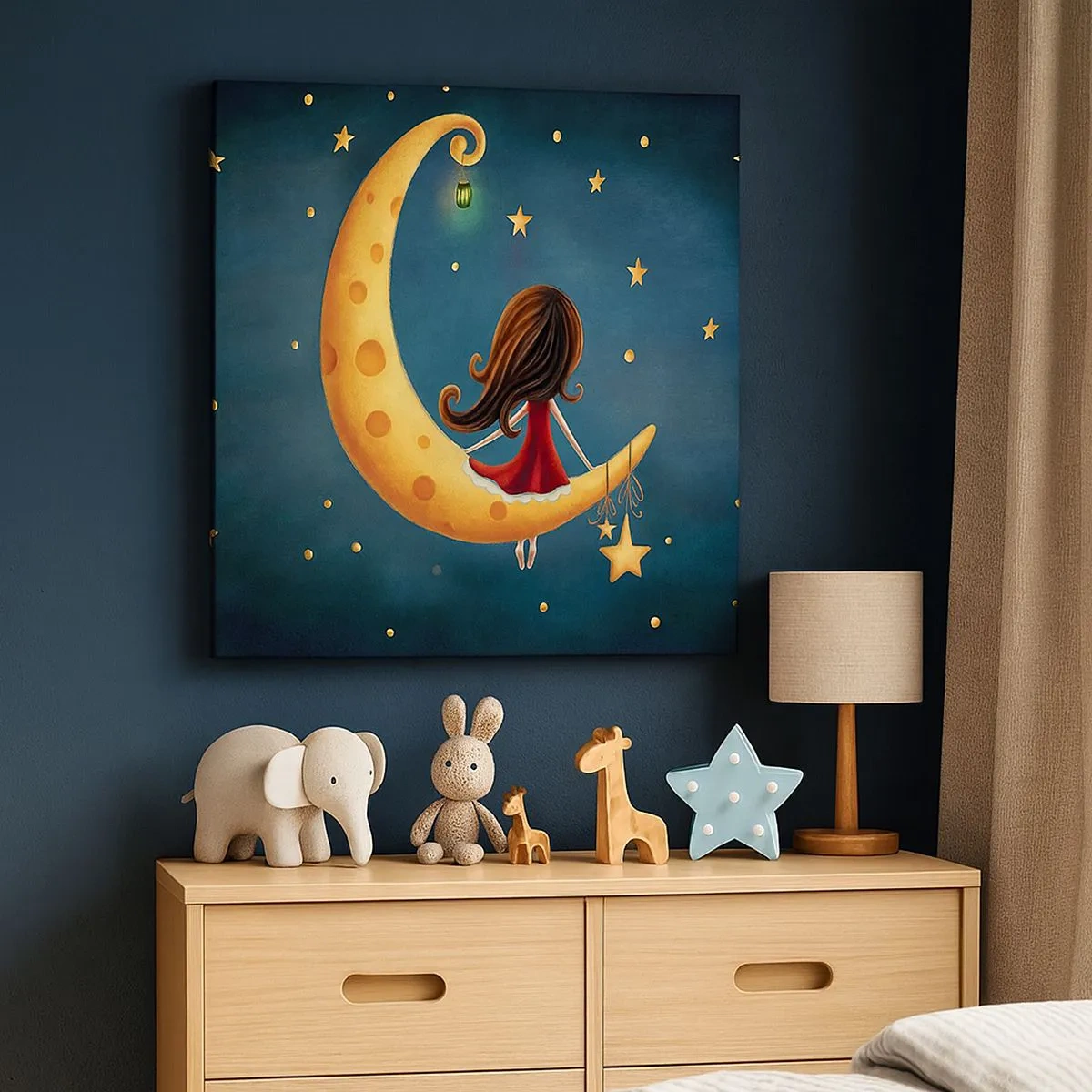 Tablou pe pânză - A fost odată ca niciodată... - 30x30 cm