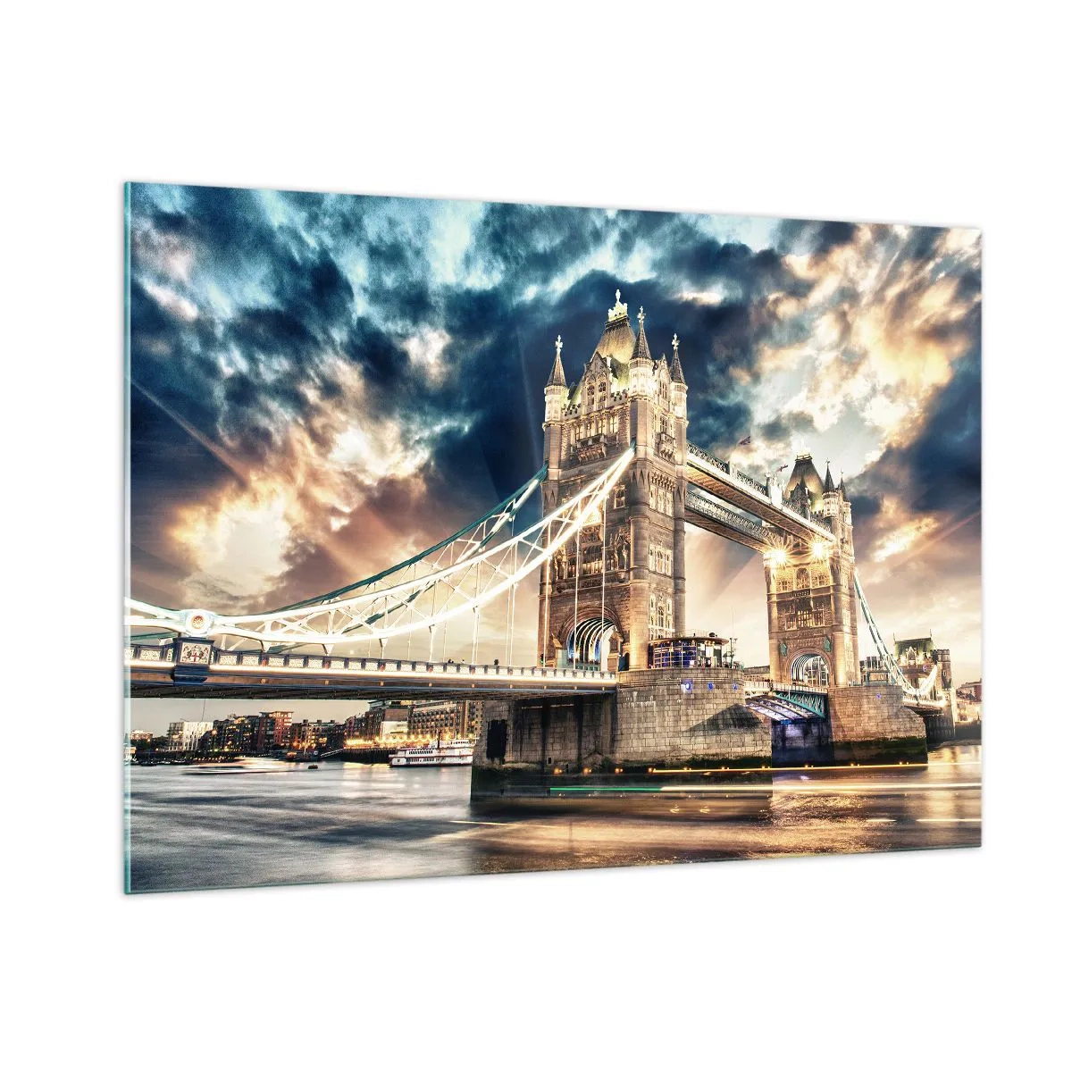 Tablou pe sticlă - Un monument al imperiului victorian - 100x70 cm