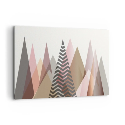 Tablou pe pânză - Construcție piramidală - 120x80 cm