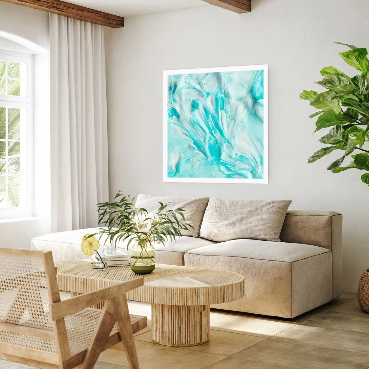 Poster - Împreună pentru totdeauna - 60x60 cm