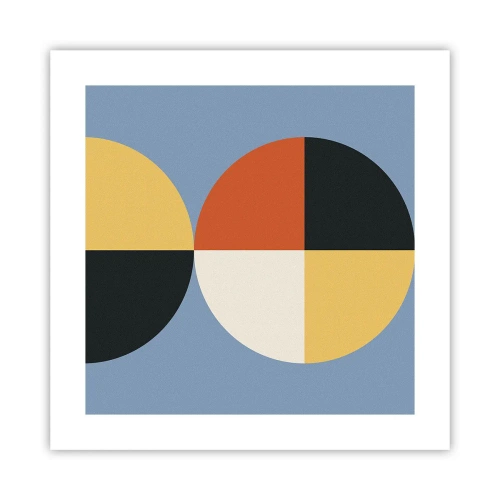 Poster - Uită-te și numără - 40x40 cm