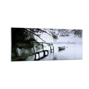 Tablou pe sticlă - Te odihnești deja - 100x40 cm