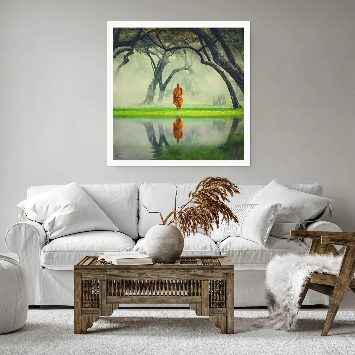 Poster - Pe drumul spre iluminare - 60x60 cm