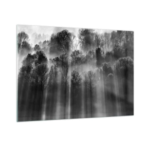 Tablou pe sticlă - În fluxuri de lumină - 100x70 cm