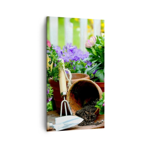 Tablou pe pânză - Grădina Sofiei - 45x80 cm