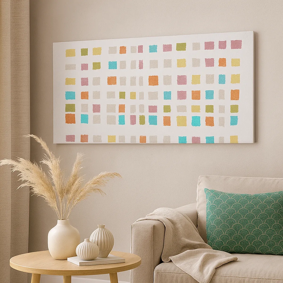 Tablou pe pânză - Joc necunoscut - 30x30 cm