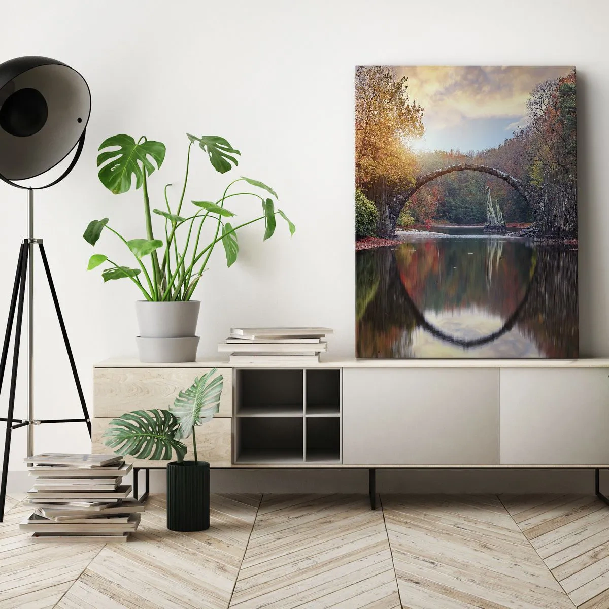 Tablou pe pânză - De cealaltă parte a oglinzii - 50x70 cm