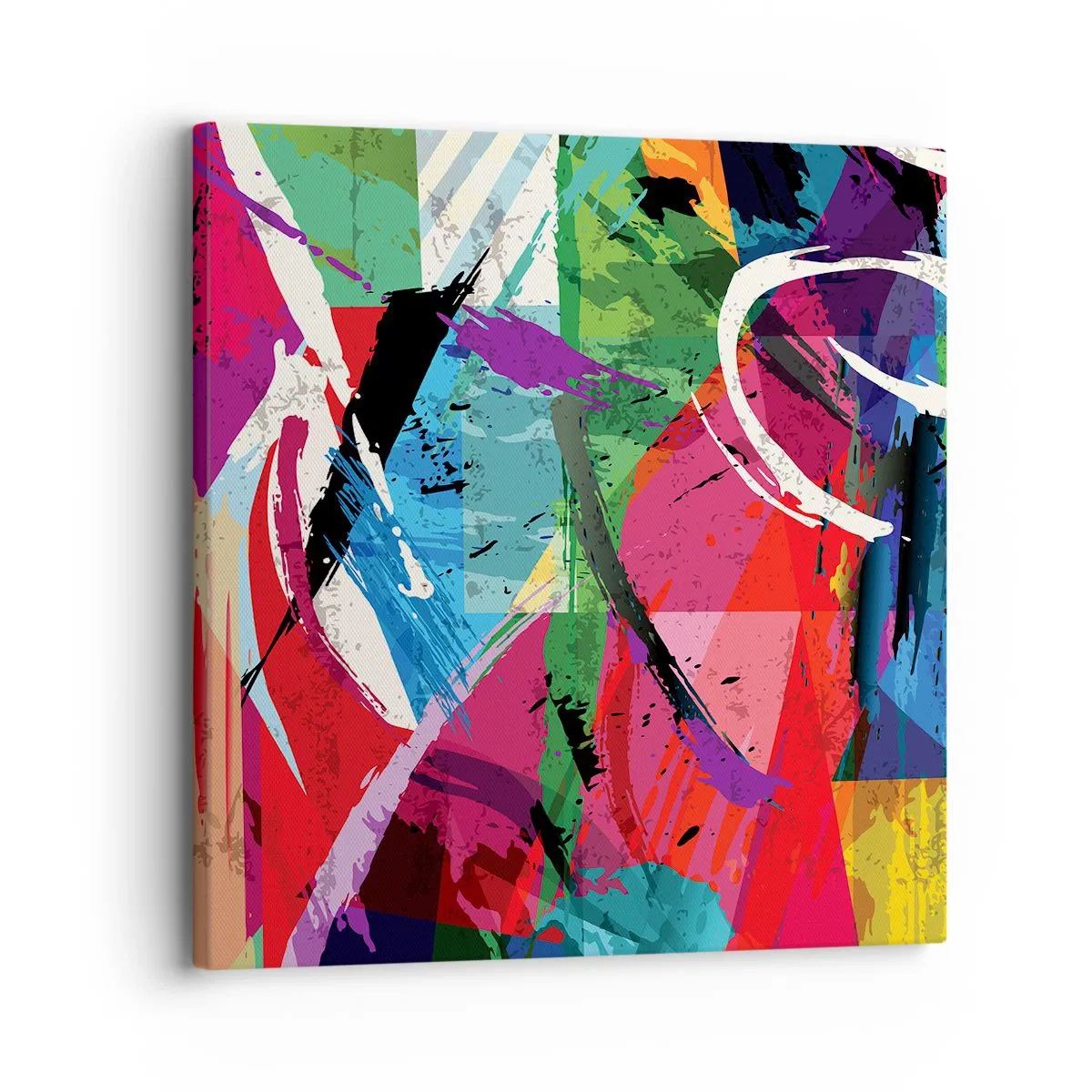 Tablou pe pânză - Rapid, vioi și plin de viață - 30x30 cm