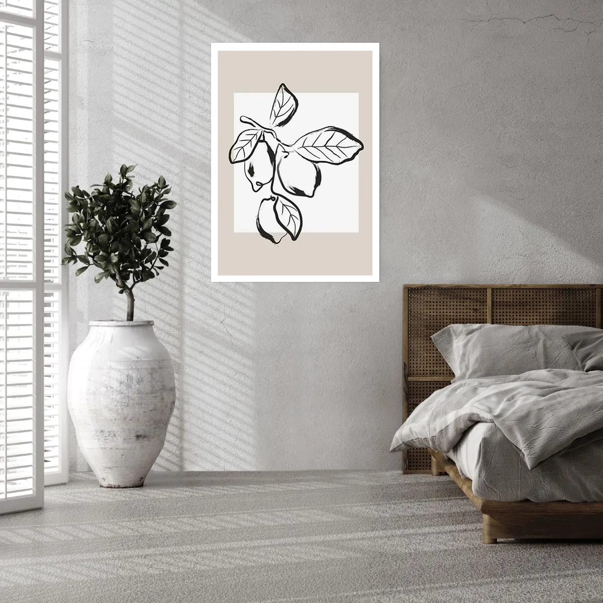 Poster - Unde se coace lămâia... - 50x70 cm