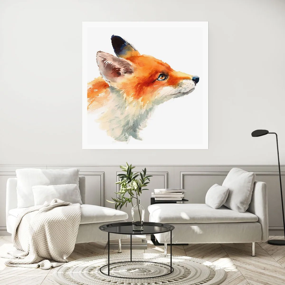 Poster - Nu poți fi niciodată prea atent - 40x40 cm