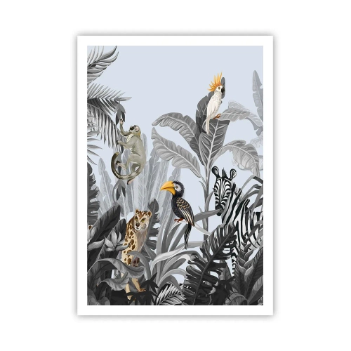 Poster - O fabulă africană - 70x100 cm