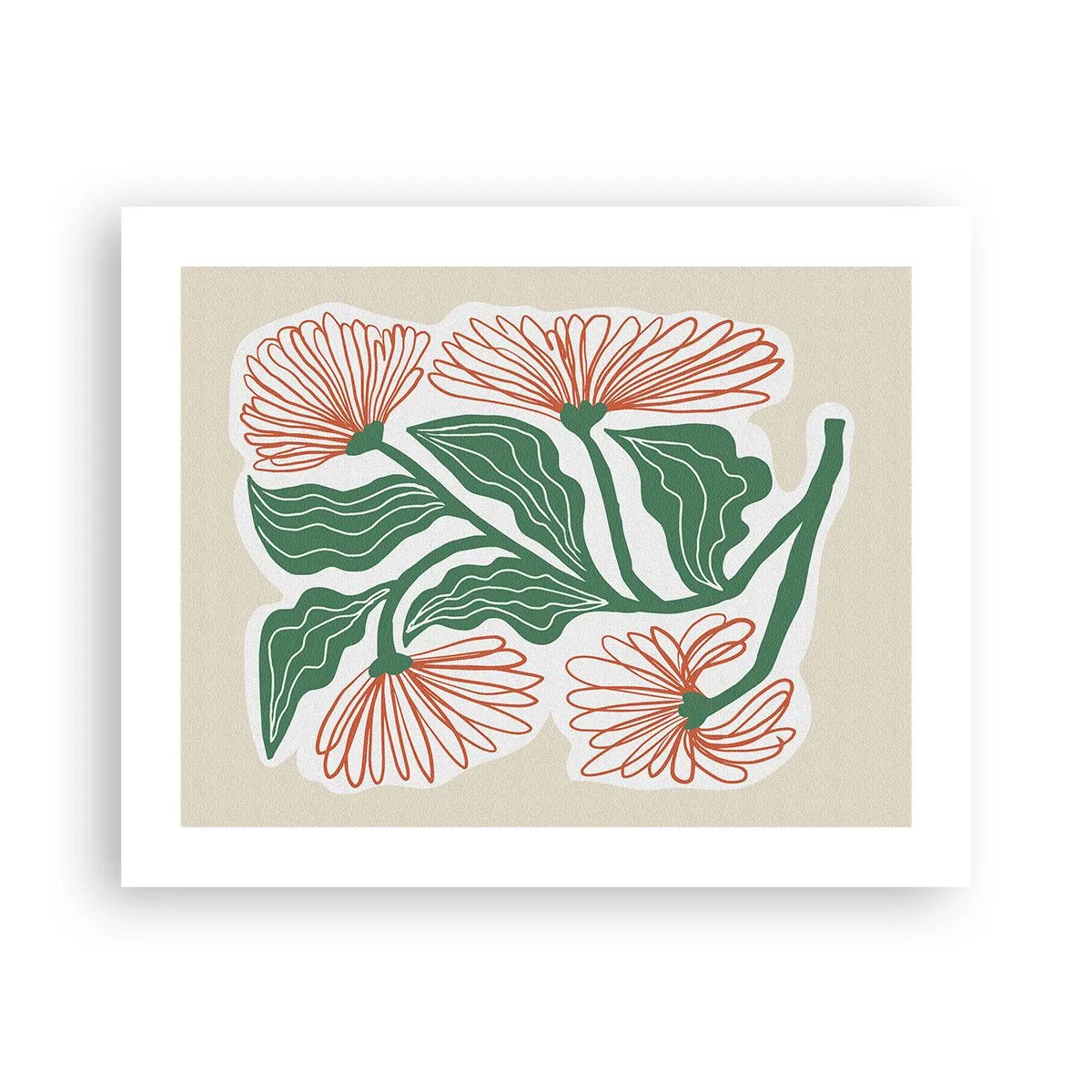 Poster - Folclor modern - 50x40 cm