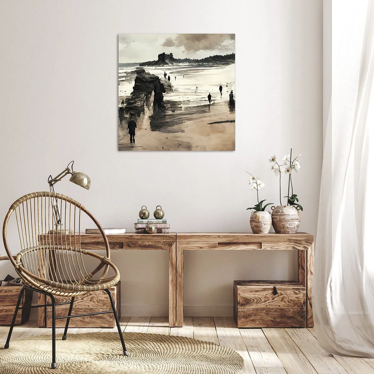 Tablou pe pânză - Reamintiți - 30x30 cm