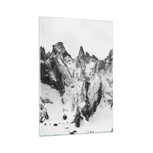 Tablou pe sticlă - Amenințarea crestei de granit - 70x100 cm