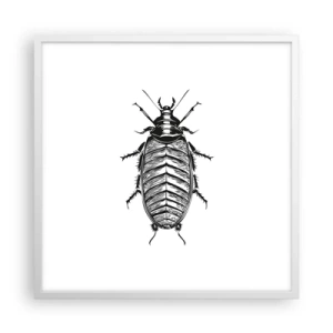 Poster în ramă albă - Ce specimen! - 60x60 cm