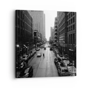 Tablou pe pânză - O altă zi ca în fiecare zi - 30x30 cm