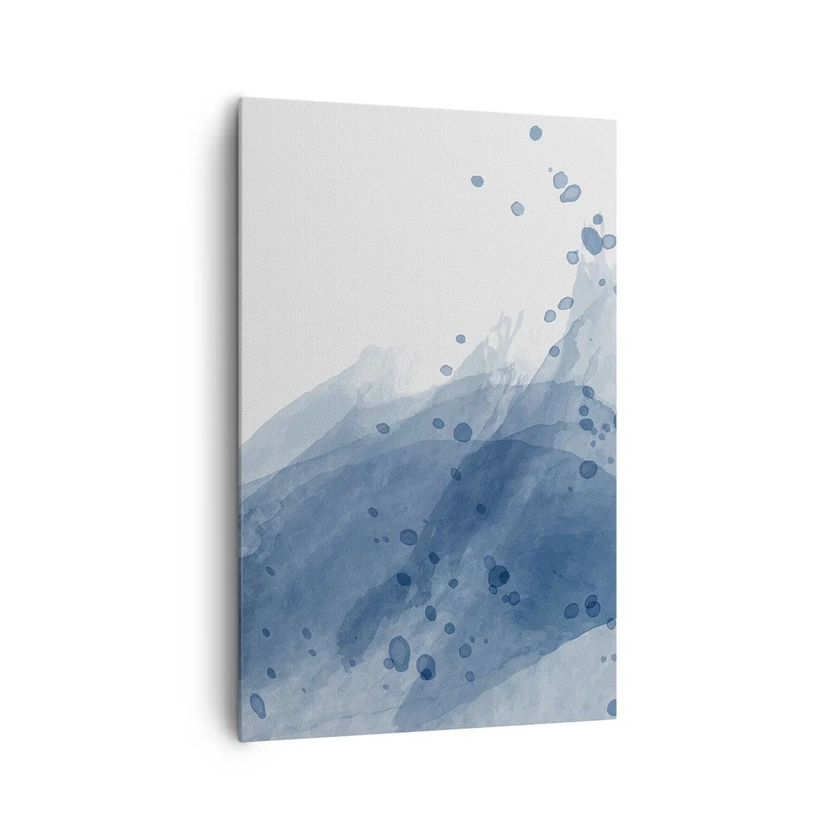 Tablou pe pânză - Tul albastru - 80x120 cm