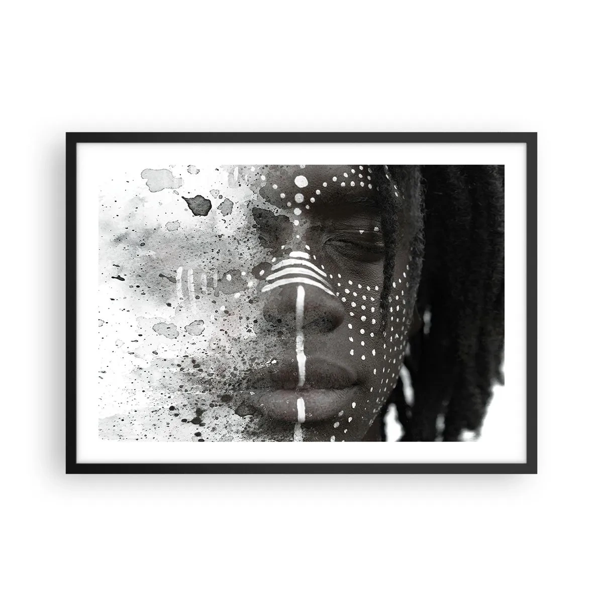 Poster în ramă neagră - Descoperă spiritul original - 70x50 cm