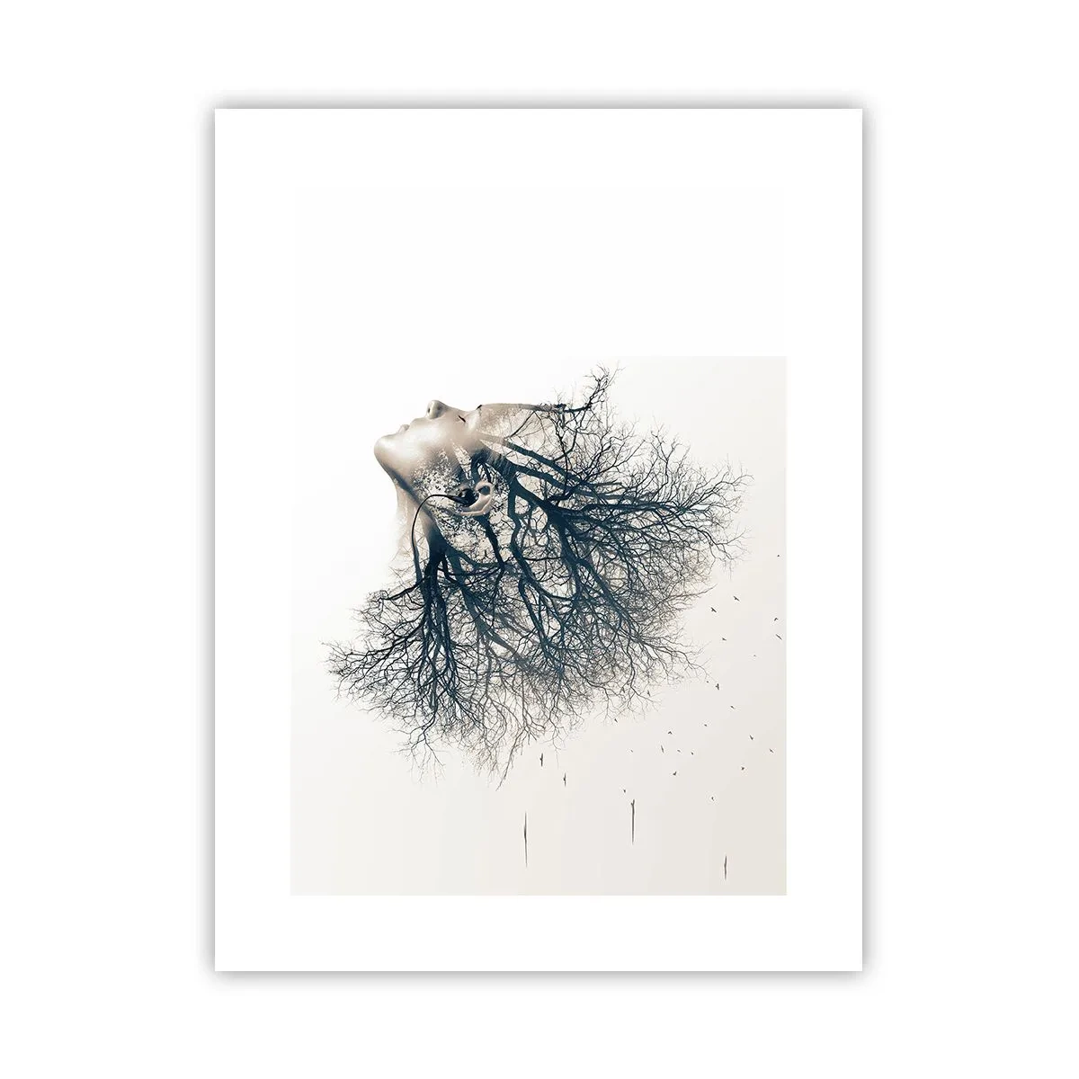 Poster - Ascultând șoapta copacului - 30x40 cm