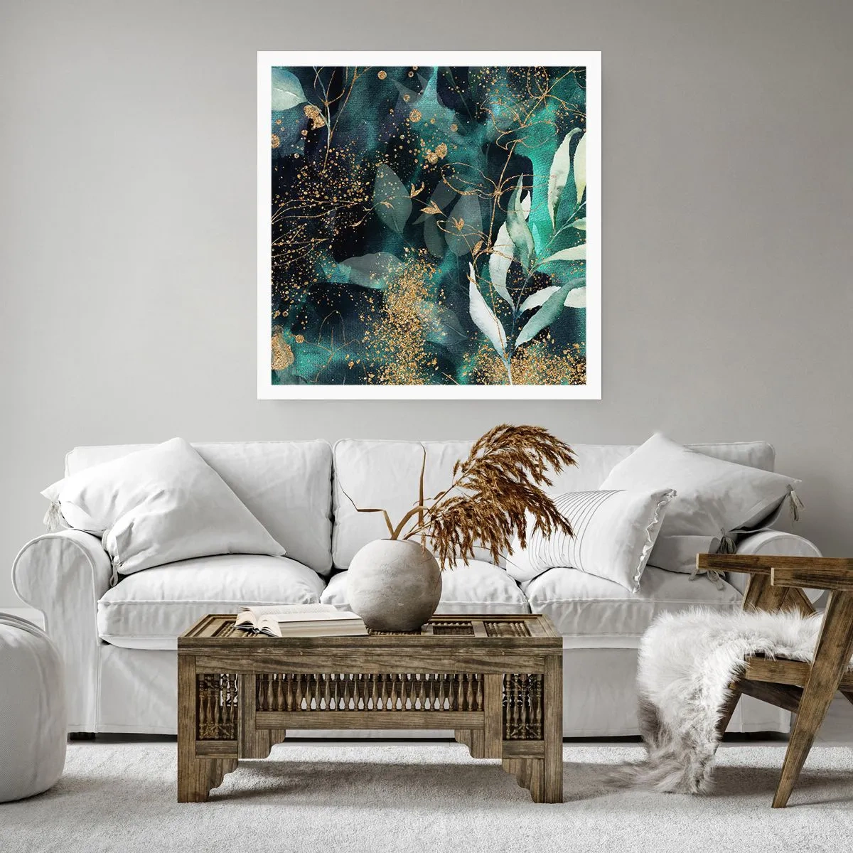 Poster - Grădina fermecată - 60x60 cm