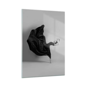 Tablou pe sticlă - Înaripată de muzică - 50x70 cm