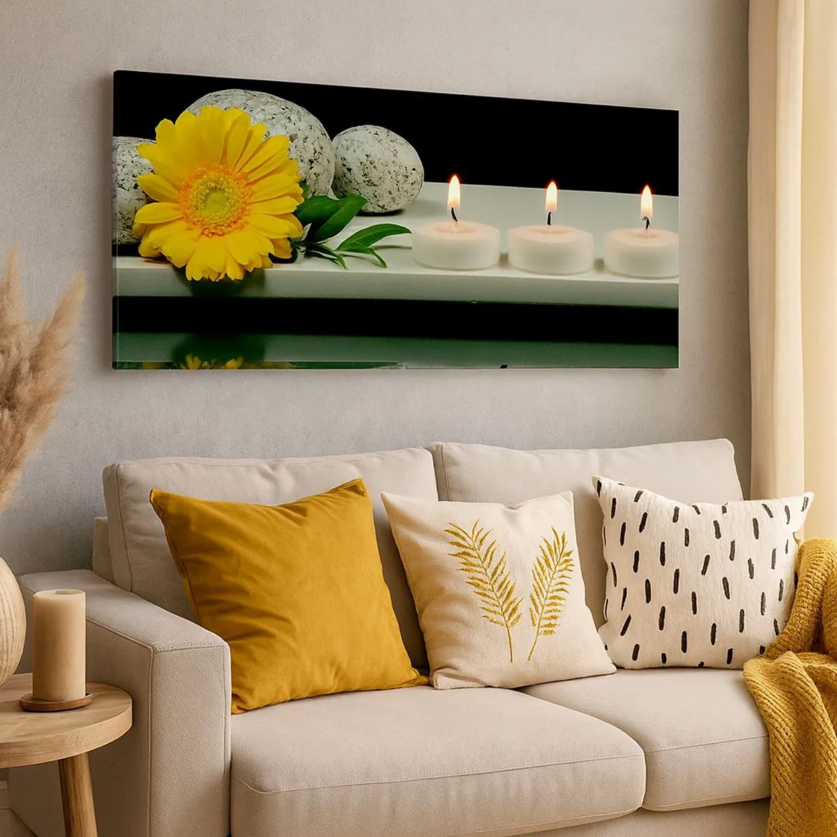 Tablou pe pânză - Calmarea simțurilor - 100x40 cm