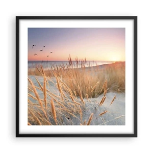 Poster în ramă neagră - Cântec de leagăn baltic - 50x50 cm